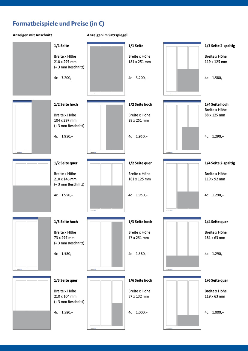 MIT-Anzeigen ▪︎ Formate und Preise MIT-Anzeigen ▪︎ Formate und Preise